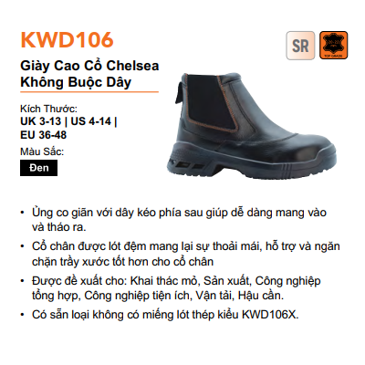Ủng bảo hộ KWD106