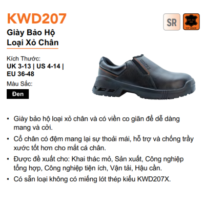 Giày bảo hộ KWD207 